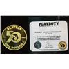 1549. 1993-2003 Playboy 50th Anniversary Cook Island Gold-plated Dollar.
