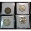 1602. 1877 CC G/AG, 30P VF, 30S VF, & 41P BU U.S. Quarter Dollars.