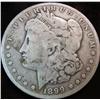 1608. 1899 P Morgan Silver Dollar. VG-8.