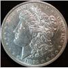 1613. 1891 P Morgan Silver Dollar. EF 40.