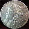 1630. 1884 Filled O Variety Morgan Silver Dollar. Toned Unc.