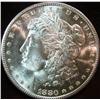 1635. 1880 S Morgan Silver Dollar. Deep Mirror Prooflike MS 64.