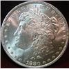 1636. 1880 P Morgan Silver Dollar. Brilliant Unc.