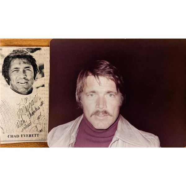 Chad Everett original photo