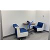 Image 1 : Lot of (2) Blue Lounge Chairs