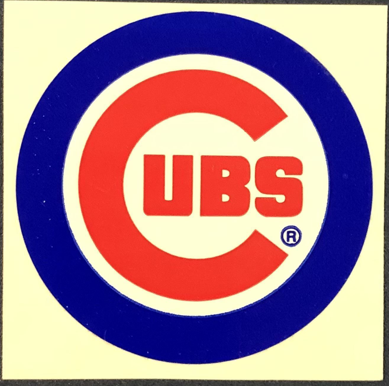 CHICAGO CUBS WINDOW DECAL