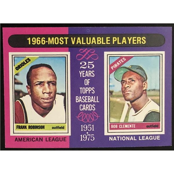 1975 TOPPS MINI ROBERTO CLEMENTE (HOF)