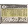 Image 2 : 1961 TOPPS DON DILLARD ROOKIE CARD
