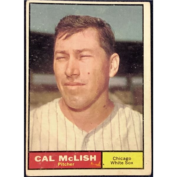 1961 TOPPS CAL McLISH