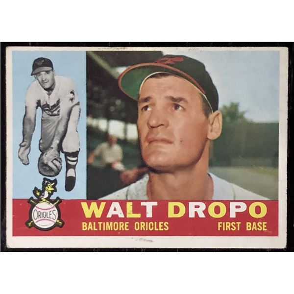 1960 TOPPS WALT DROPO