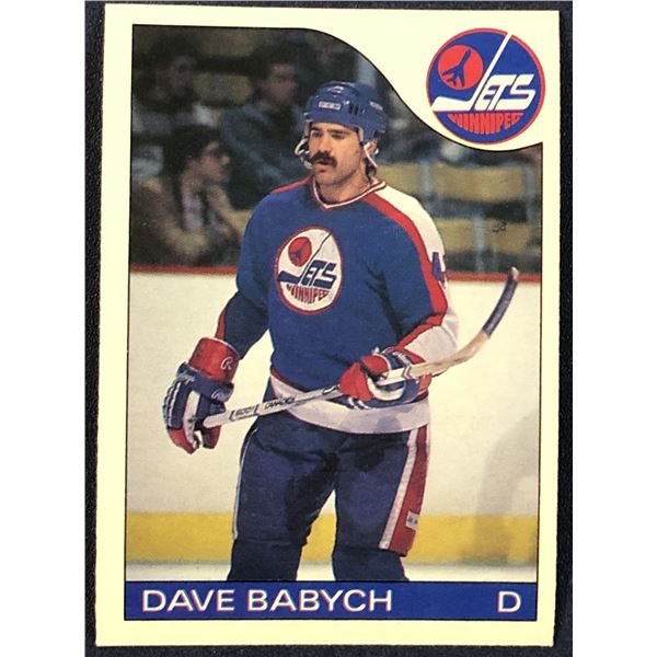 1985-86 O-PEE-CHEE DAVE BABYCH