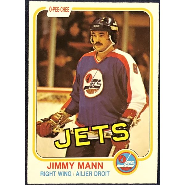 1981-82 O-PEE-CHEE JIMMY MANN