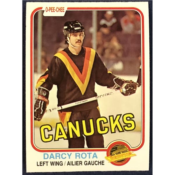 1981-82 O-PEE-CHEE DARCY ROTA