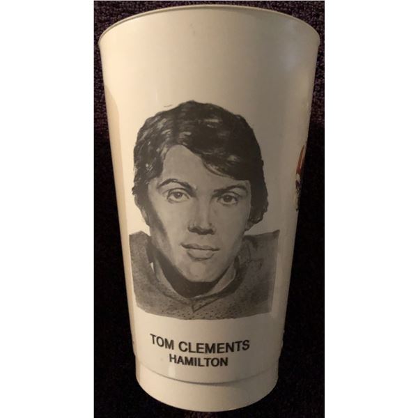 1981 MAC'S CONVENIENCE CFL CUPS - TOM CLEMENTS (HOF)