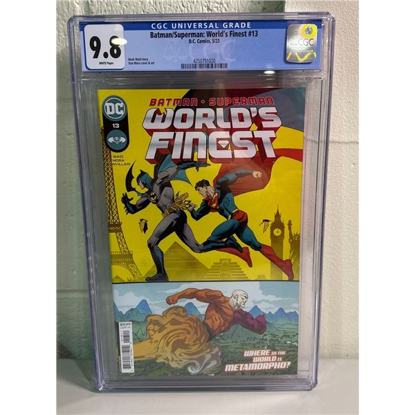 Batman/Superman: World's Finest #13 (DC Comics, 2023) CGC 9.8 NM/Mint