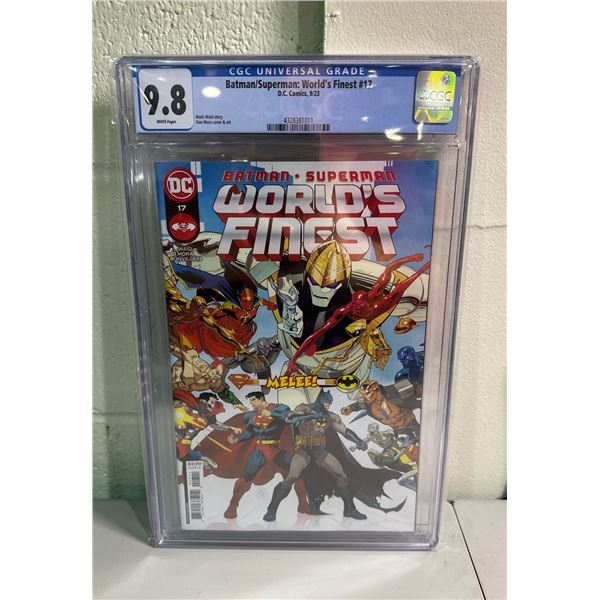 Batman/Superman: World's Finest #17 CGC 9.8 NM/Mint DC Comics 9/23