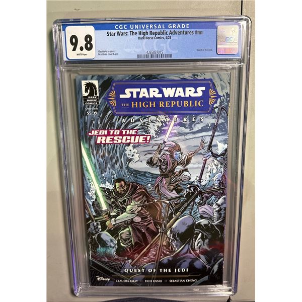 Star Wars: The High Republic Adventures #nn CGC 9.8 Dark Horse 2023 Quest