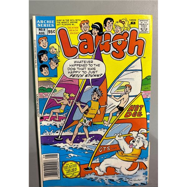 Laugh #9 (Archie Comics, Aug 1988) Dan DeCarlo Cover Art Comic Book