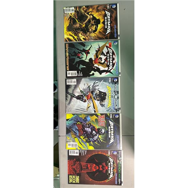 Batman and Robin The New 52 Comic Lot #8, #9, #10, #12, #13 DC Comics