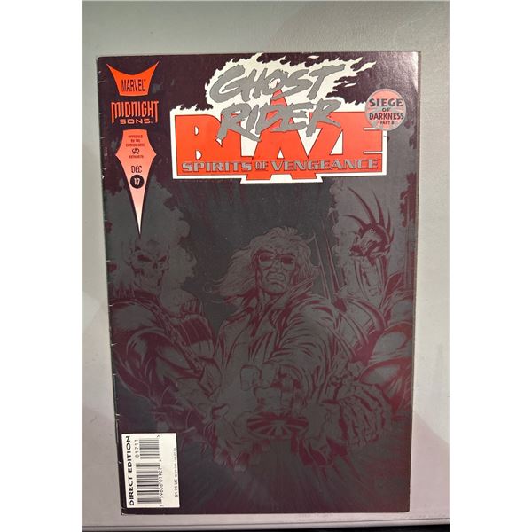 Ghost Rider Blaze: Spirits of Vengeance #17 (Marvel, 1993) Siege of Darkness