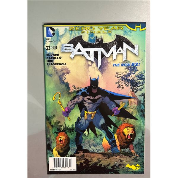 Batman #33 (DC Comics, 2014) The New 52! Zero Year Finale