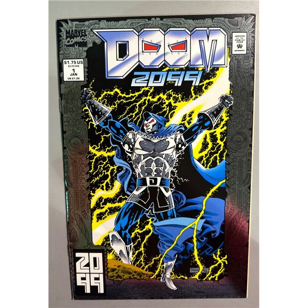 Doom 2099 #1 (Marvel Comics, 1993) Foil Cover - 1st Appearance Doom 2099