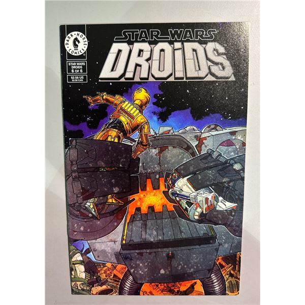 Star Wars: Droids #6 (Dark Horse Comics, 1994) Final Issue