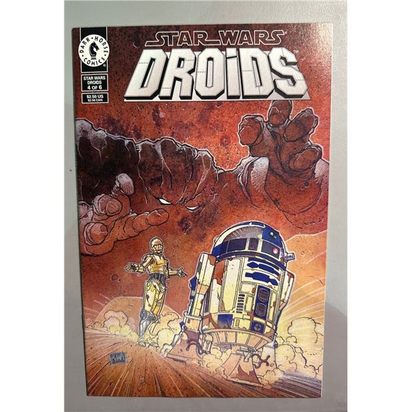 Star Wars: Droids #4 (Dark Horse Comics, 1995) C-3PO & R2-D2 Cover