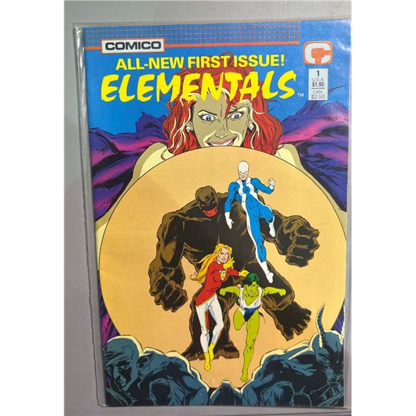 Elementals #1 (Comico, 1984) All-New First Issue! Bill Willingham