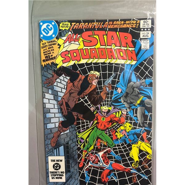 All-Star Squadron #24 (DC Comics, 1983) Feat. Tarantula & Batman