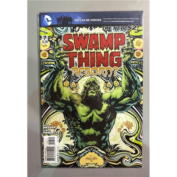 Swamp Thing The New 52 Lot of 2 Comics (#7, #8) DC Comics Scott Snyder
