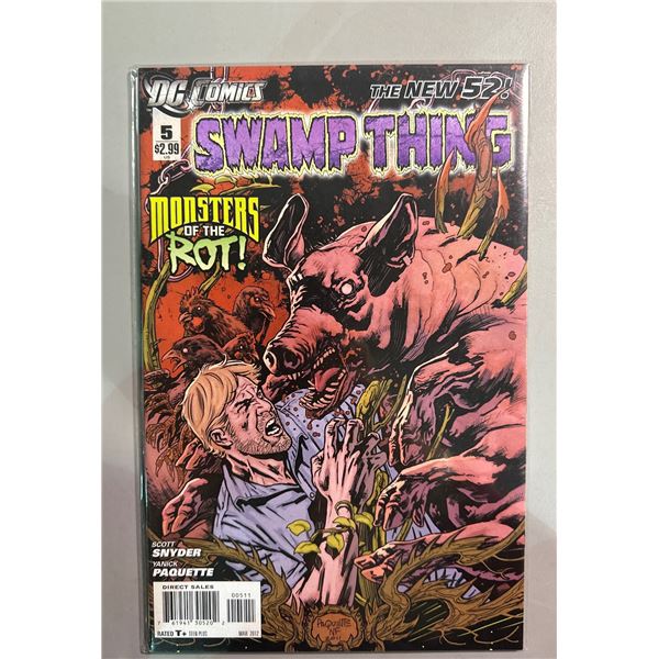 Swamp Thing #5 & #6 Comic Lot (2012) DC Comics The New 52 Scott Snyder