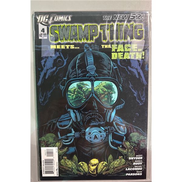 Swamp Thing #3 & #4 Comic Lot (DC Comics, The New 52, 2012) Snyder