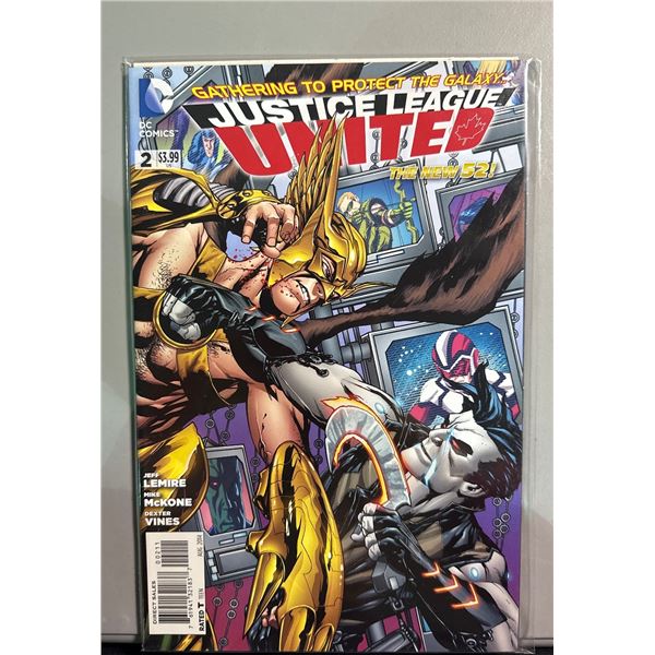 Justice League United #1 & #2 Lot (2014, DC Comics) The New 52!