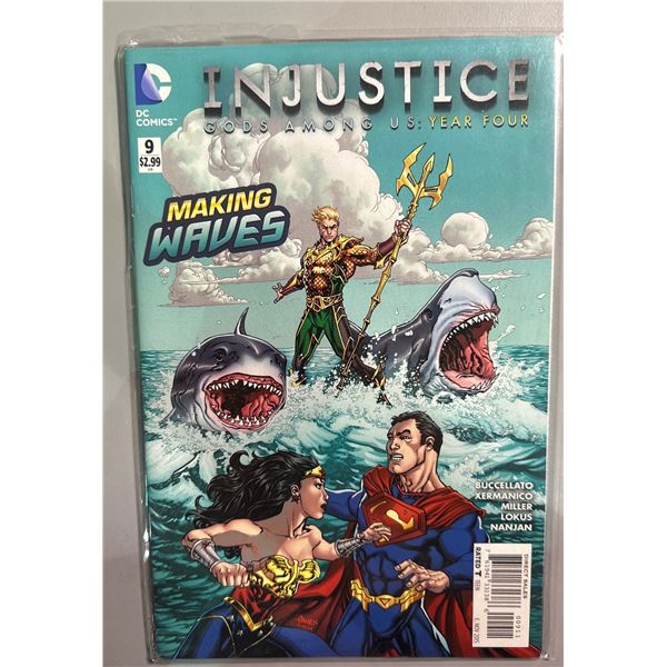 Injustice: Gods Among Us: Year Four #9 & #10 Comic Book Lot DC Comics 2015
