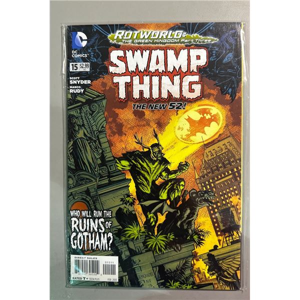 Swamp Thing #15 & #16 The New 52! Lot of 2 DC Comics Rotworld 2013
