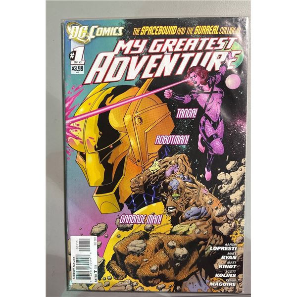 My Greatest Adventure #1 & #2 Comic Lot (DC Comics, 2011) Robotman Tanga