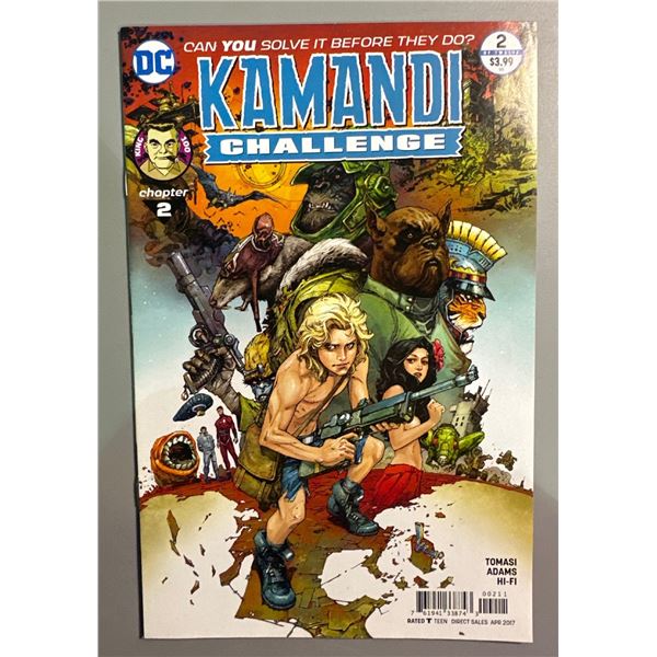 Kamandi Challenge #2 (DC Comics, 2017) Peter J. Tomasi, Neal Adams