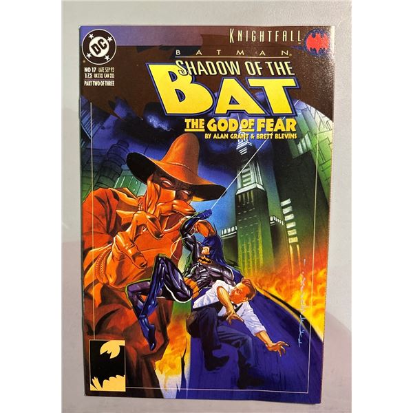 Batman: Shadow of the Bat #17 (Late Sep '93) Knightfall DC Comics