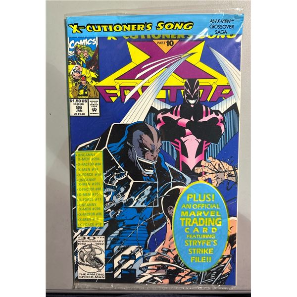 X-Factor #86 (Marvel, 1993) X-Cutioner's Song Pt 10 w/ Stryfe Card