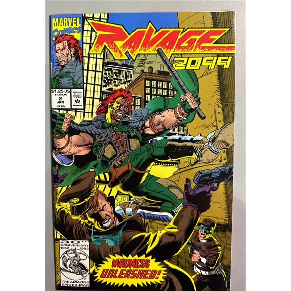 Ravage 2099 #2 (Marvel Comics, 1992) 1st Appearance of Ravage 2099