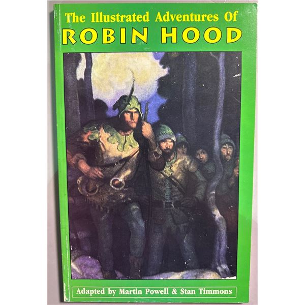 The Illustrated Adventures Of Robin Hood Graphic Novel by Powell & Timmons