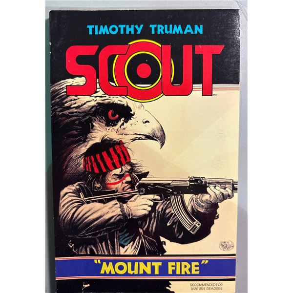 Timothy Truman's Scout: Mount Fire TPB Graphic Novel Eclipse Comics 1989