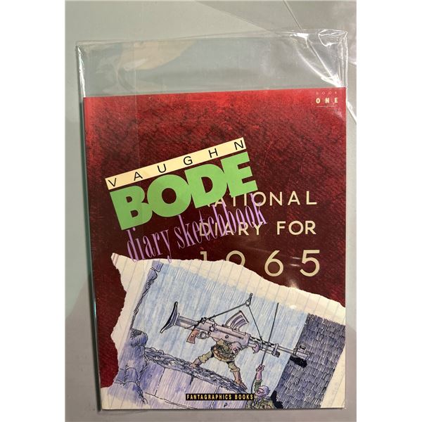 Vaughn Bode Diary Sketchbook For 1965 Book One Fantagraphics Books (1990)