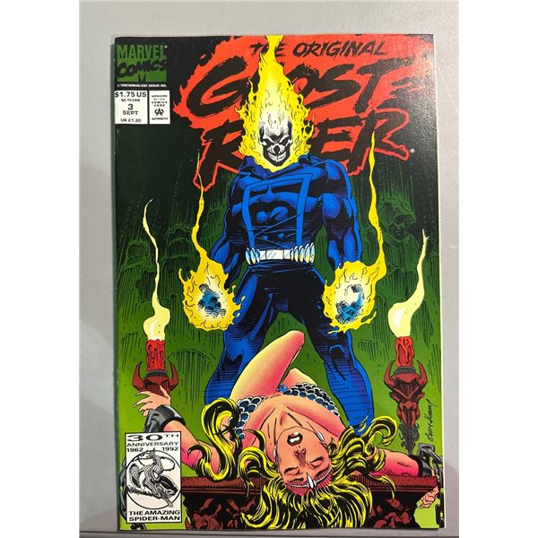 The Original Ghost Rider #3 (Marvel, 1992) Comic - Andy Kubert Cover