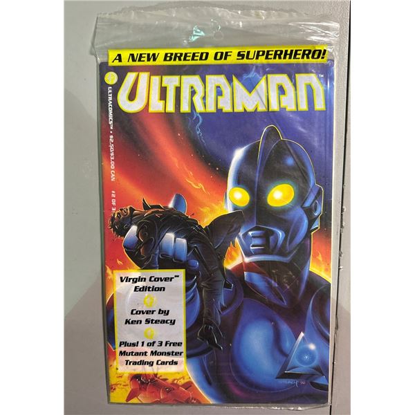Ultraman #2 (Ultracomics, 1993) Virgin Cover Edition by Ken Steacy - Sealed