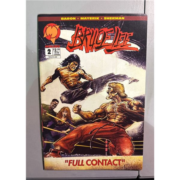 Bruce Lee #2 "Full Contact" (Malibu Comics, 1994) Comic Book