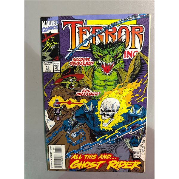 Terror Inc. #13 (Marvel Comics, 1992) Direct Edition, Ghost Rider