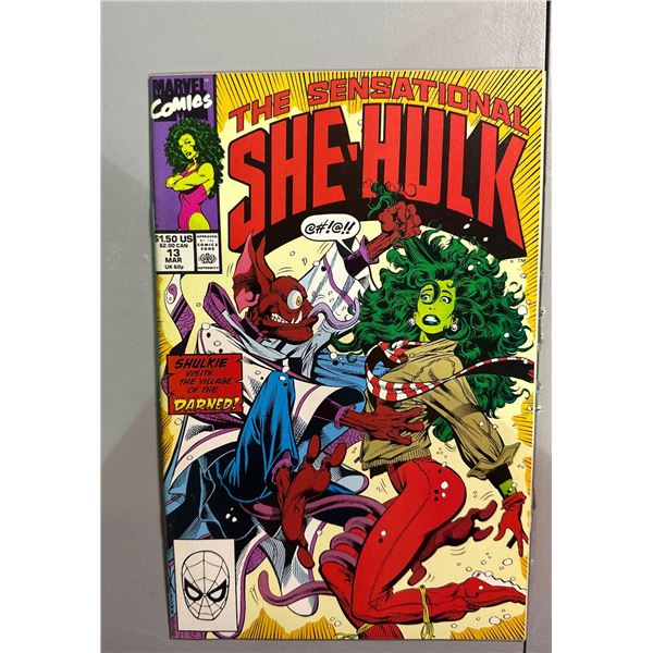 The Sensational She-Hulk #13 (Marvel Comics, Nov 1989) Comic Book