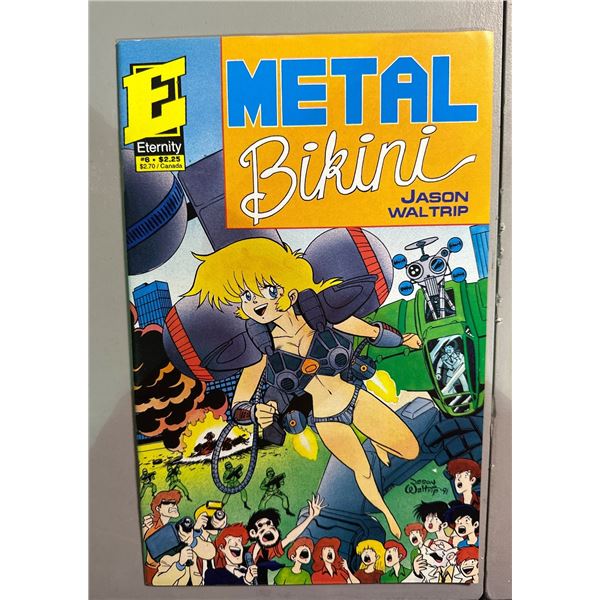 Metal Bikini #6 (Eternity Comics, 1991) Jason Waltrip Story & Art